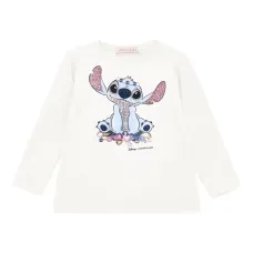 футболка с длинными рукавами и принтом