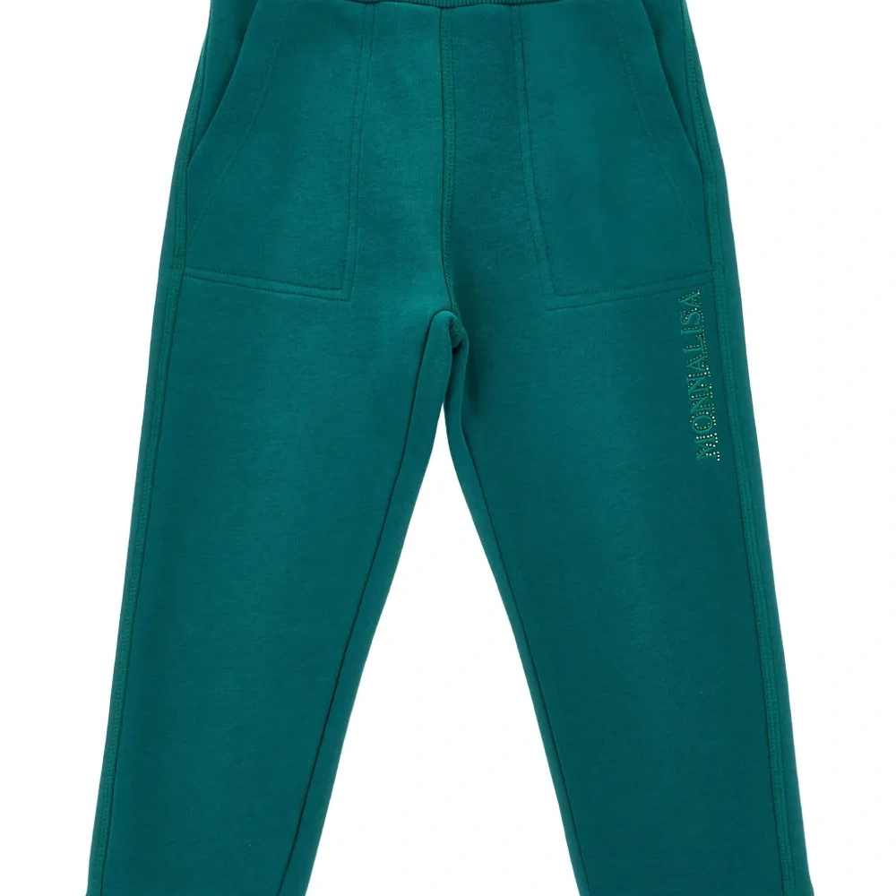 спортивные брюки со вставками в рубчик