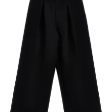 широкие брюки со складками