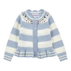 кардиган в полоску