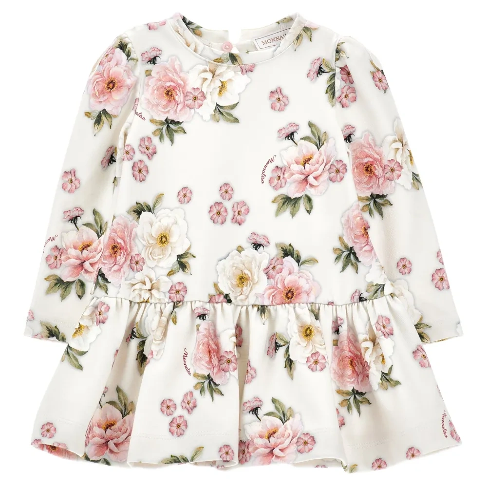 Платье с цветочным принтом