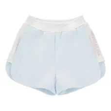 шорты с контрастной вставкой