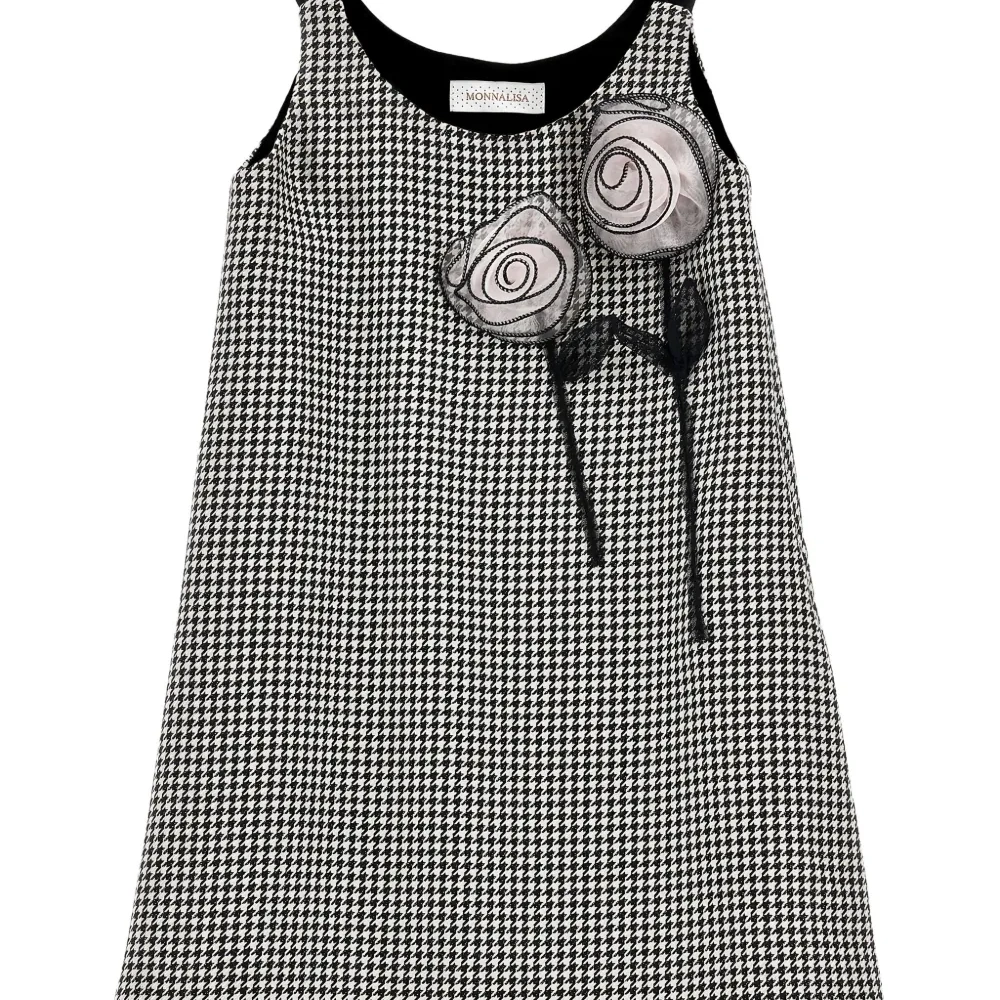 платье-комбинация в ломаную клетку