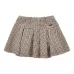 плиссированная юбка мини в ломаную клетку