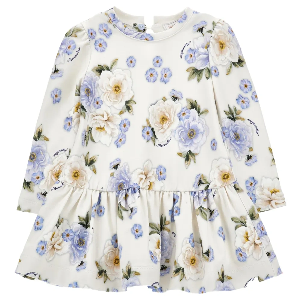 Платье с цветочным принтом