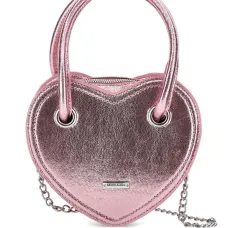 сумка с эффектом металлик