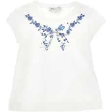 Футболка с цветочным принтом