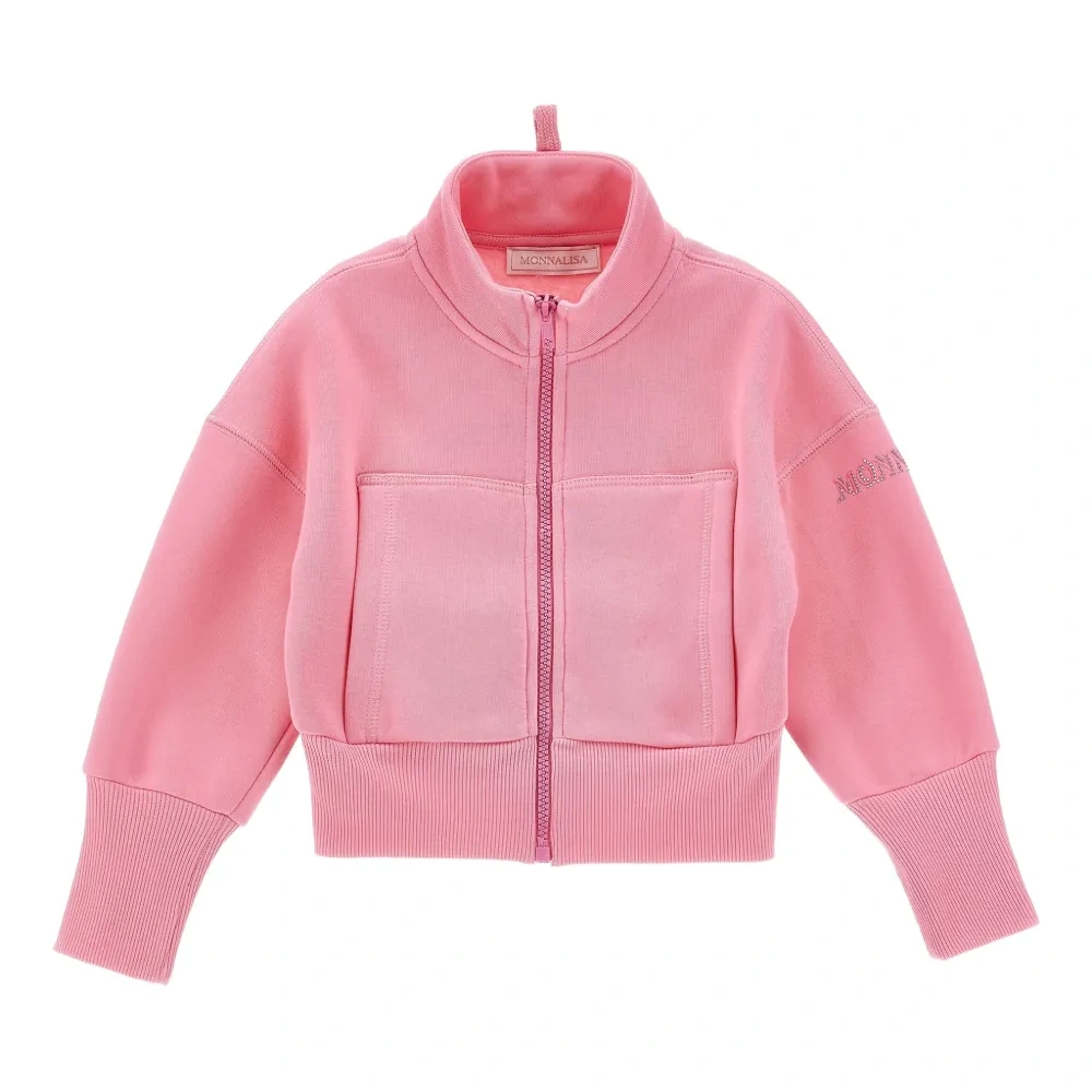 Укороченная толстовка на молнии