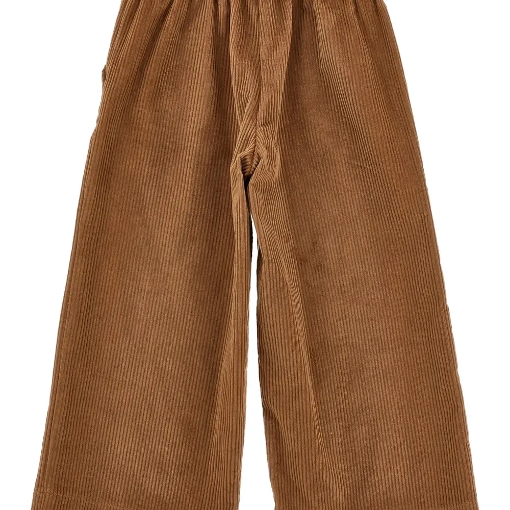 Вельветовые брюки широкого кроя