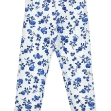 Легинсы с цветочным принтом