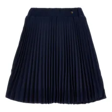 Юбка мини со складками