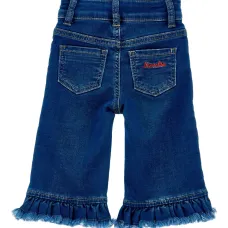 Джинсы с вышивкой