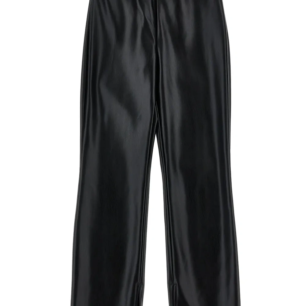 расклешенные брюки с завышенной талией