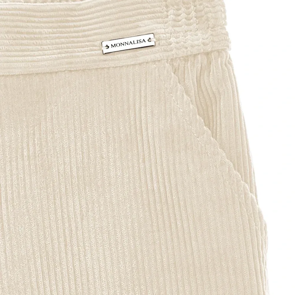 Вельветовые брюки широкого кроя