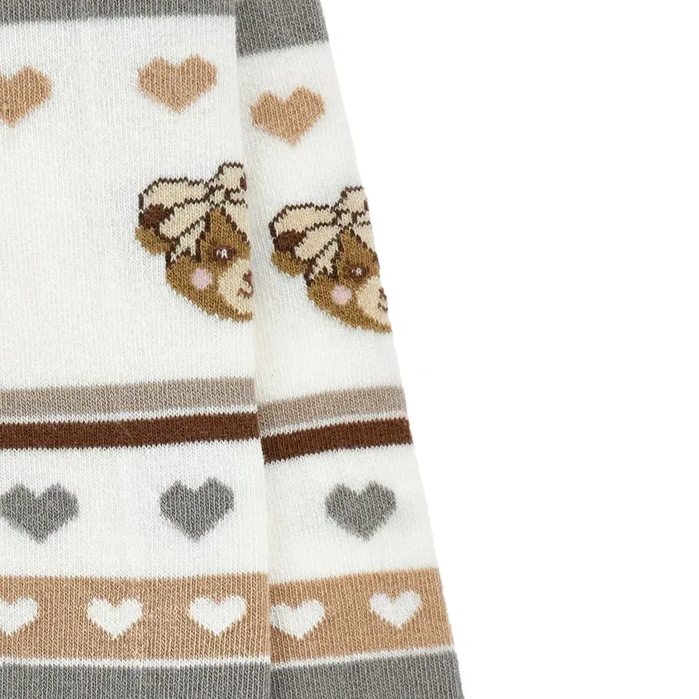 Колготки с узором