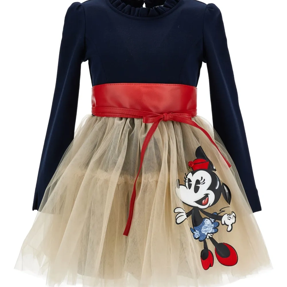 Платье с поясом из коллаборации с Disney