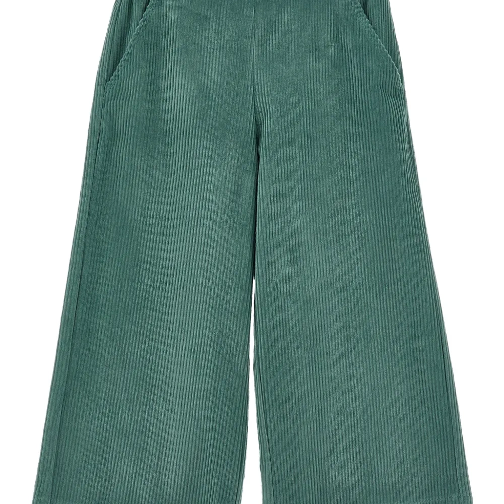 Вельветовые брюки широкого кроя