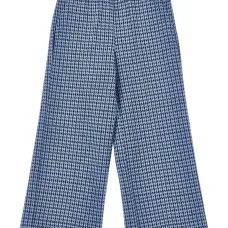 Широкие брюки в ломаную клетку Широкие брюки в ломаную клетку