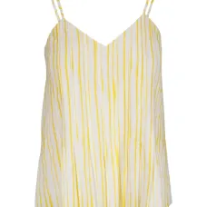 Топ на бретелях в полоску Топ на бретелях в полоску