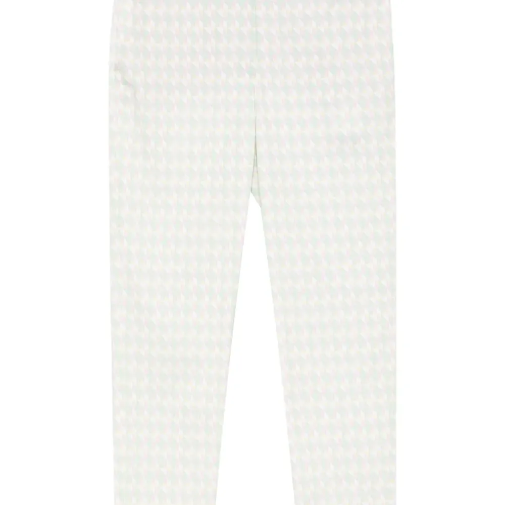 Брюки с геометричным принтом