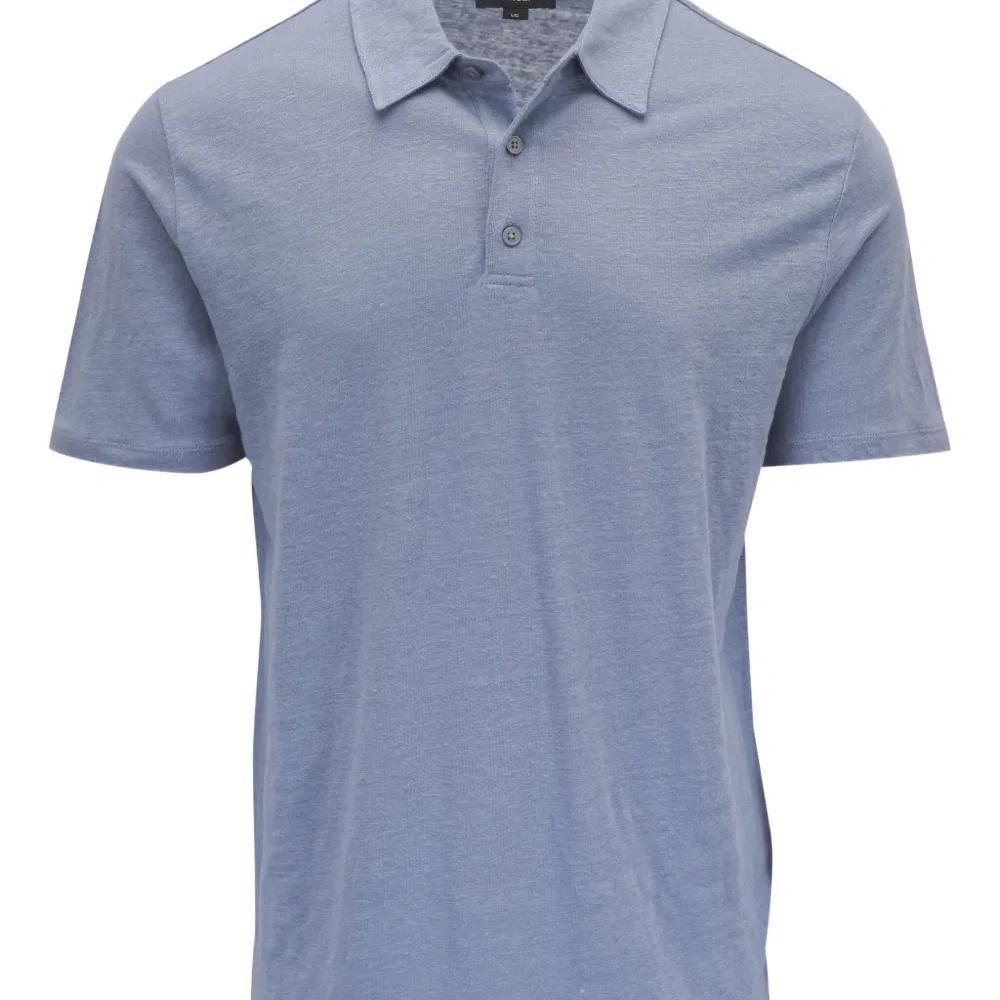 Льняная рубашка поло