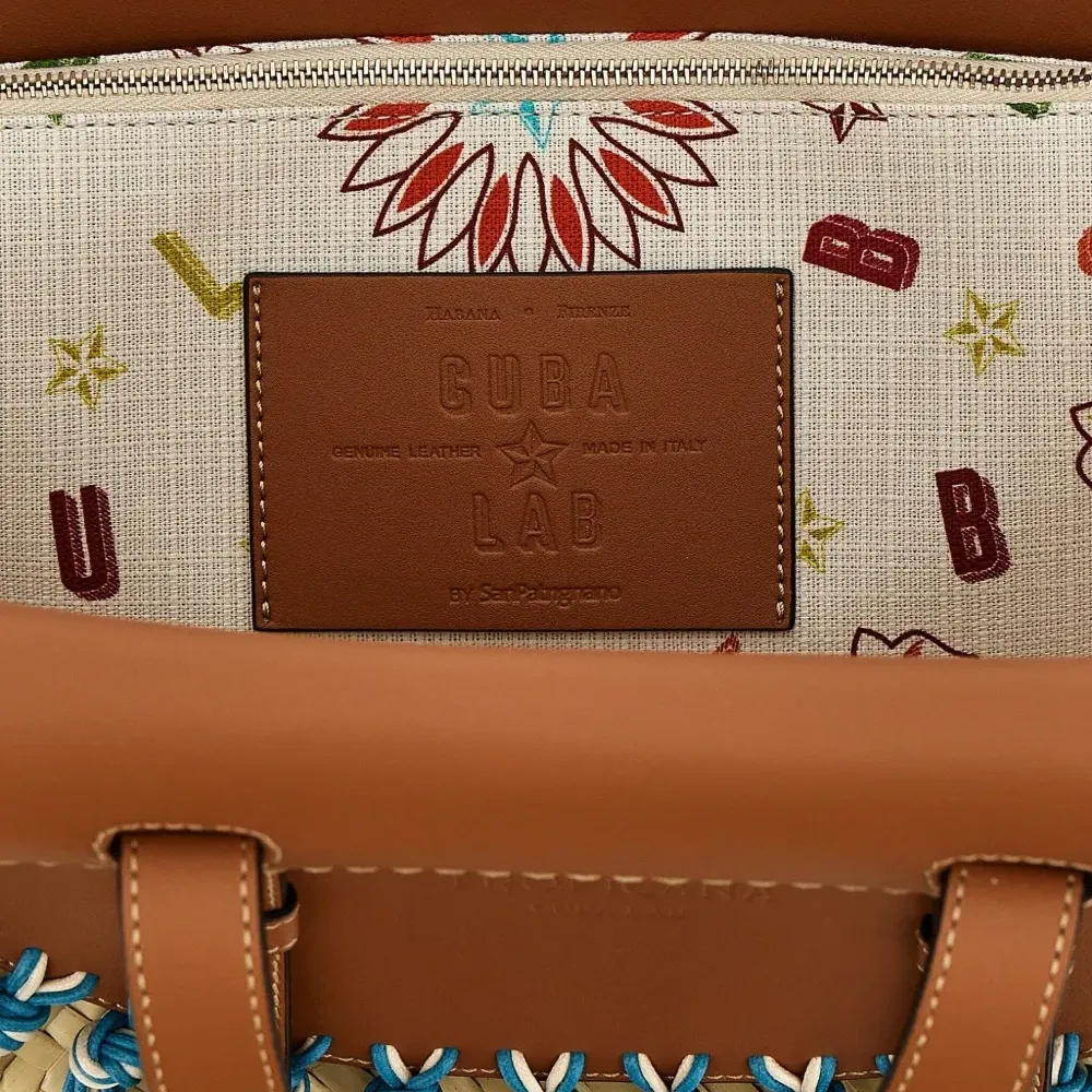 Сумка-тоут Tropicana из коллаборации с SanPa Сумка-тоут Tropicana из коллаборации с SanPa