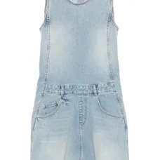 Джинсовое платье без рукавов Джинсовое платье без рукавов