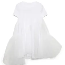 Платье с круглым вырезом