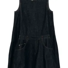 Джинсовое платье без рукавов Джинсовое платье без рукавов