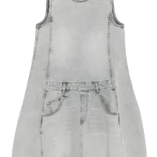 Джинсовое платье без рукавов Джинсовое платье без рукавов