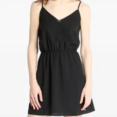 Платье мини с бантом