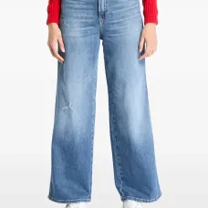 Широкие джинсы Claire с завышенной талией