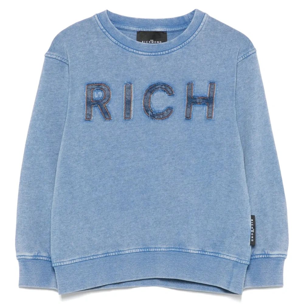 Толстовка с нашивкой-логотипом