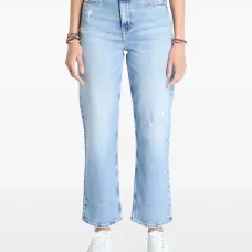 прямые джинсы Layla с завышенной талией