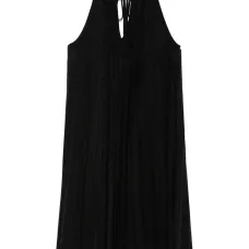 Плиссированное платье мини