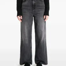 Широкие джинсы Claire с завышенной талией