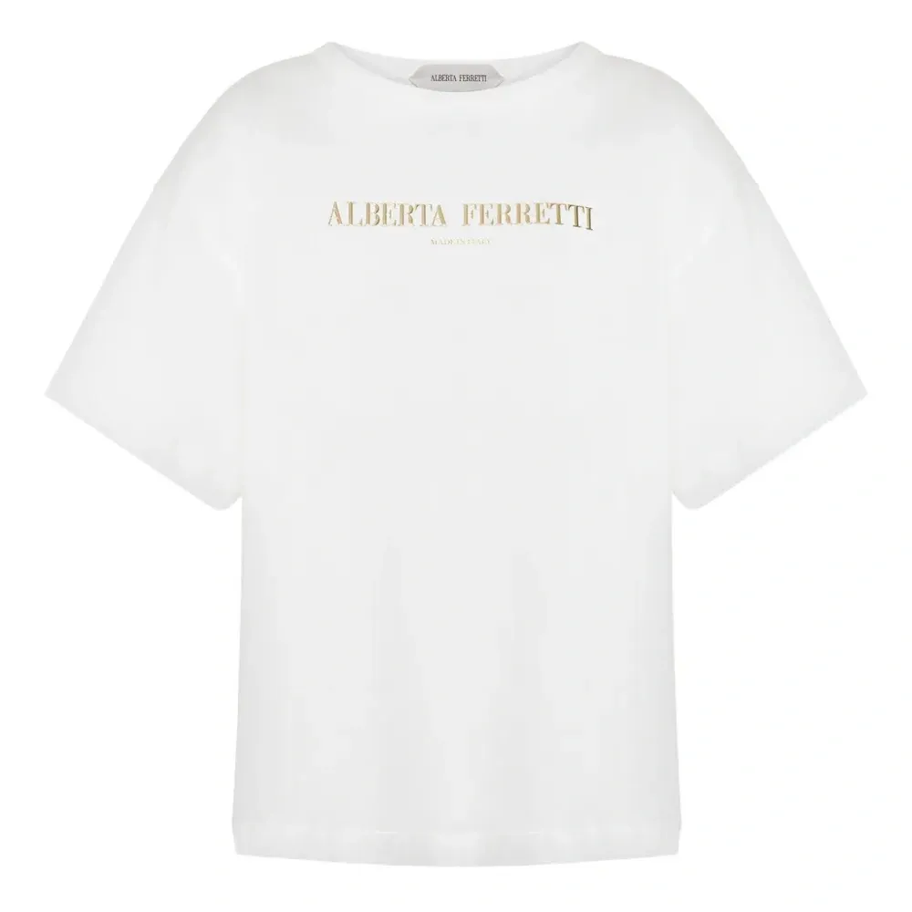 Футболка с круглым вырезом