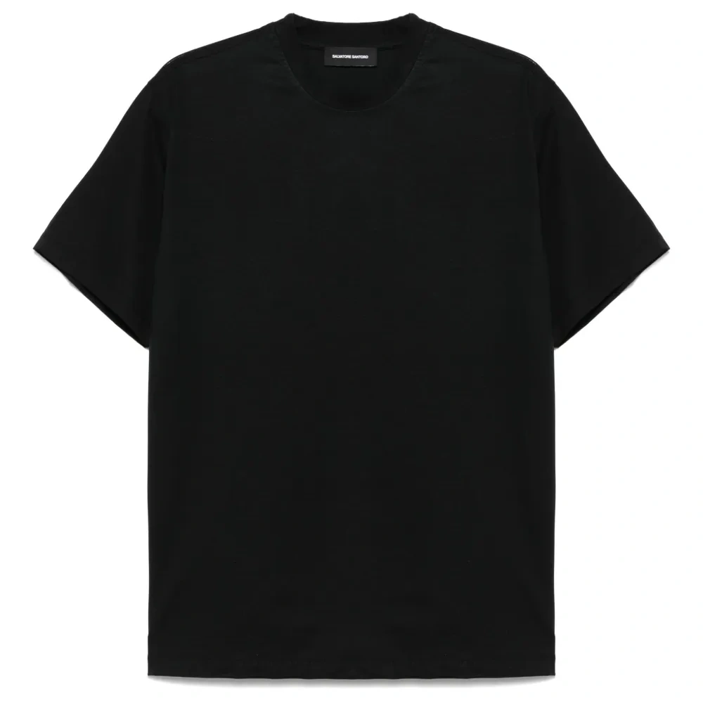 Футболка с круглым вырезом