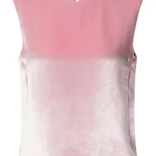 Атласный топ без рукавов