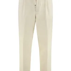 Фактурные брюки с кулиской