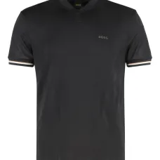 Футболка с контрастной отделкой