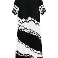 Платье миди с принтом Платье миди с принтом