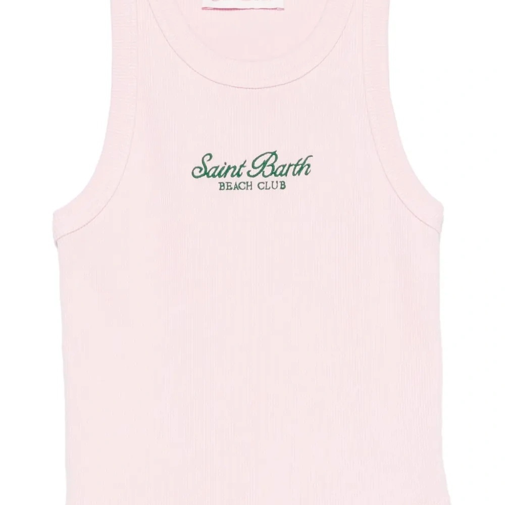 Топ с вышитым логотипом