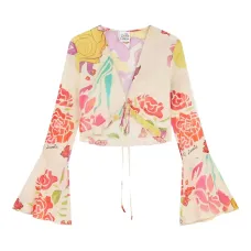 Укороченная блузка Flores