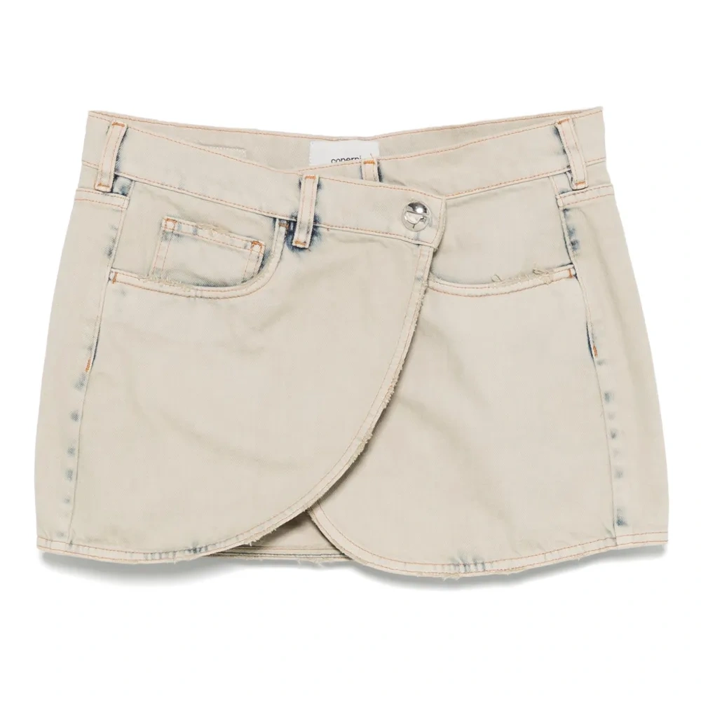 Джинсовая юбка мини