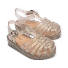 сандалии с блестками