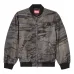 Бомбер с абстрактным принтом
