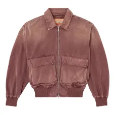 Джинсовая куртка с карманами