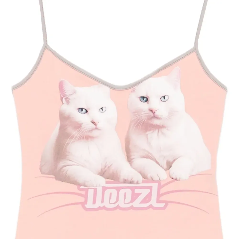 Топ с принтом