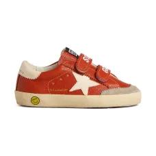 Кеды на липучках с нашивкой Кеды на липучках с нашивкой